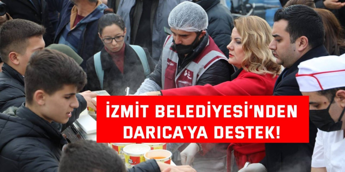 İzmit Belediyesi’nden Darıca’ya destek!